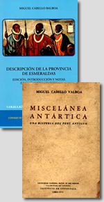 Obras de Miguel Cabello Balboa