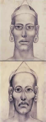 Cuauhtémoc según Diego Rivera