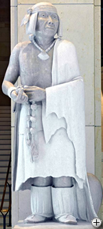 Pope. Lider religioso indios Tewa (Pueblo)