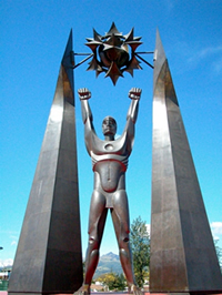 Monumento en Quito