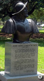 Busto en Huston Park