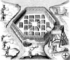 Samuel de Champlain ataca villa Onondaga