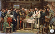 Bautismo de Virginia Dare