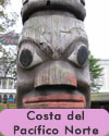 Costa del Pacífico Norte. Area  Cultural de Norteamérica
