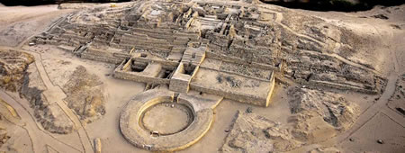 Caral. Primera ciudad en Ámerica.