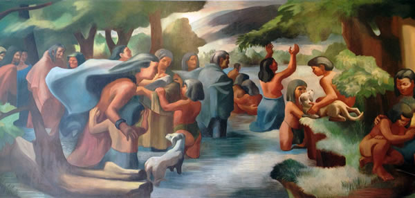 Leyenda del Río que canta. L. Thompson