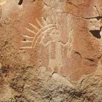 Petroglifo gemelo