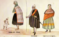 India de Puna. Alcalde. Cholita de segunda