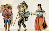 Ciego e inválido y otros tipos populares (Potosí)