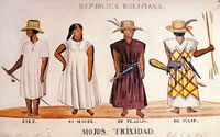 República Boliviana. Mojos. Trinidad.