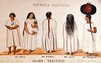 República Boliviana. Mojos. Trinidad.