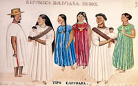 República Boliviana. Mojos. Tipo cayubaba