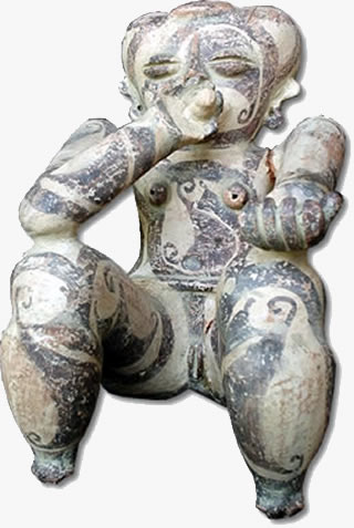 La Fumadora.