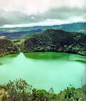 Laguna de Guatavita.