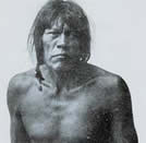 Foto antigua hombre Sanapaná