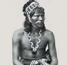 Foto antigua hombre sanapaná
