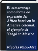 Libro de Nicolás Ngou-Mve